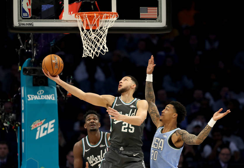 НБА: в Матче восходящих звезд сборная США обыграла сборную мира
