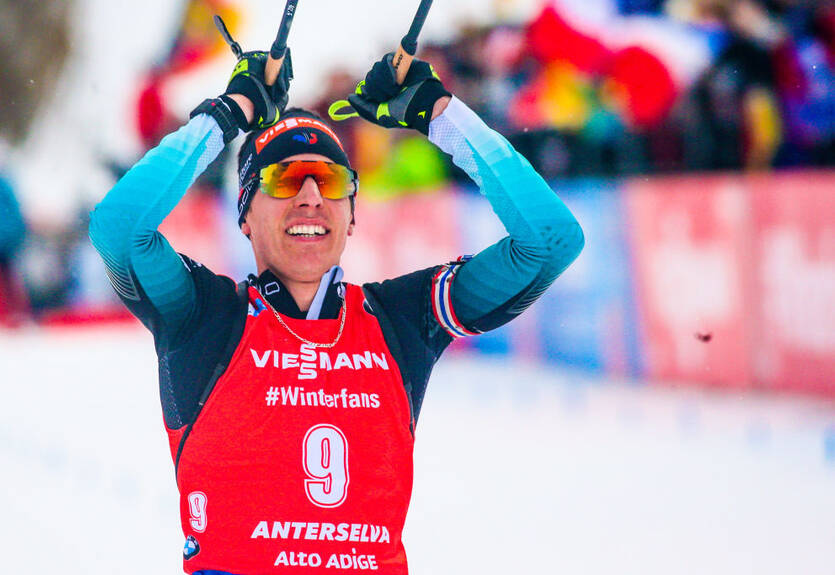 Биатлон: Фийон-Майе выиграл гонку преследования, Пидручный - 14-й