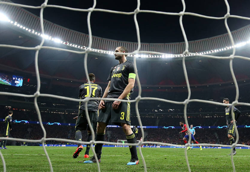 Акции Ювентуса упали в цене на 10% после поражения от Атлетико