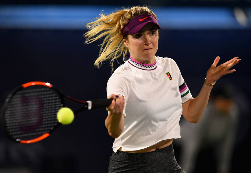 Дубай (WTA): Бенчич в полуфинале обыграла Свитолину в трех сетах