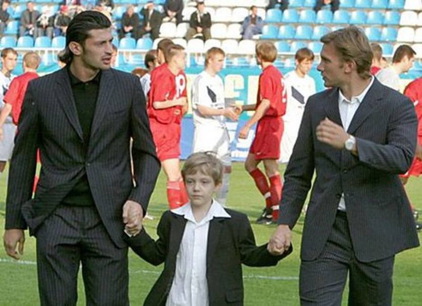 Каха Каладзе и Андрей Шевченко