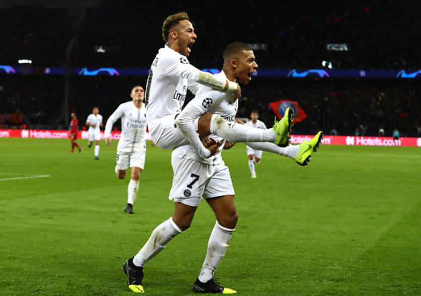 Килиан Мбаппе и Неймар / Getty Images