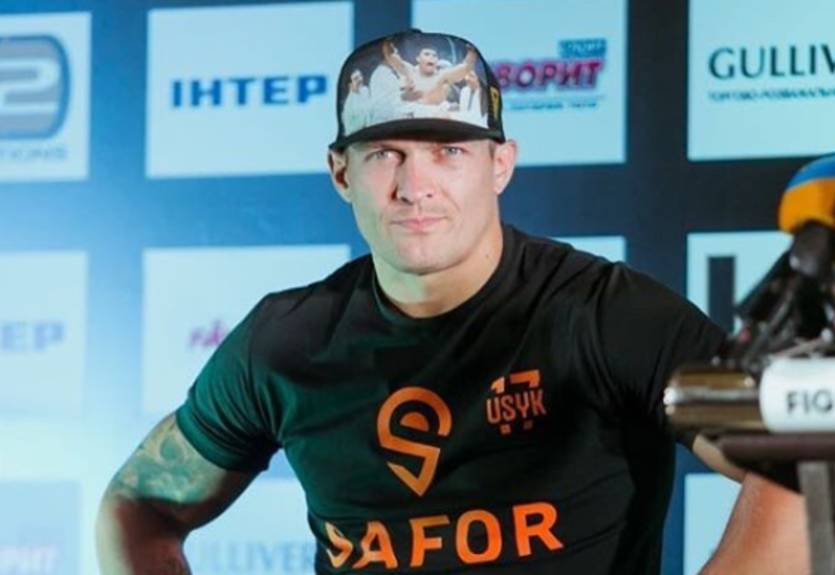 Усик показал, как готовится к переходу в супертяжи