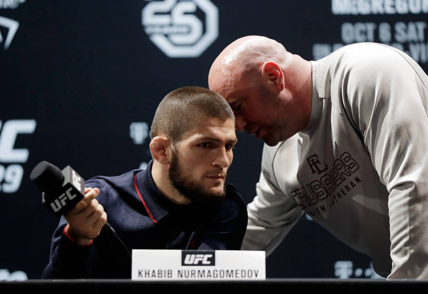 Хабиб затроллил главу UFC