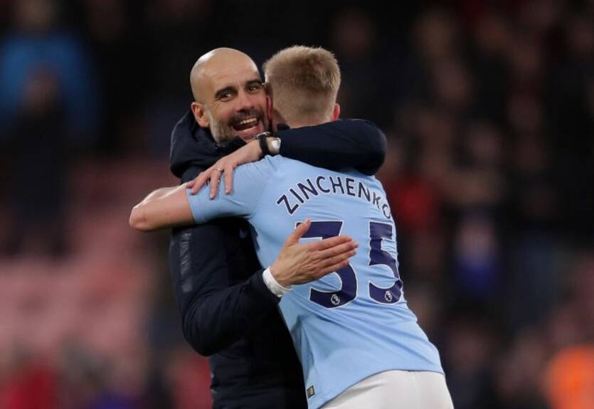 Гвардиола расхвалил Зинченко после матча с Борнмутом Гвардиола расхвалил Зинченко после матча с Борнмутом