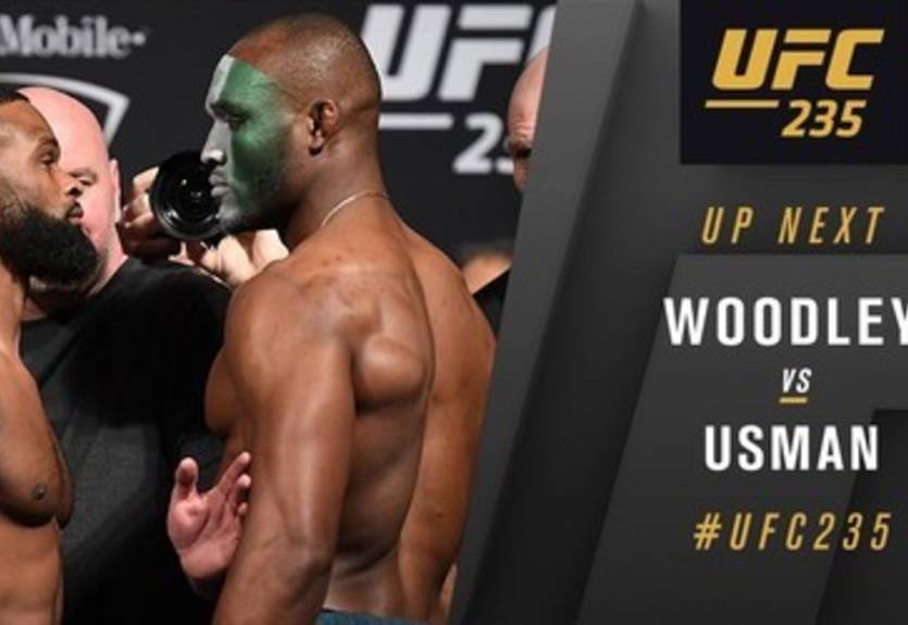 Тайрон Вудли – Камару Усман: видео боя на UFC 235 Тайрон Вудли – Камару Усман: видео боя на UFC 235