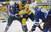 Днепр и Белый Барс одержали победы в первых матчах плей-офф УХЛ