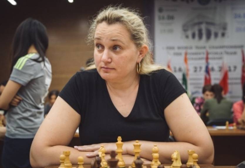 Украинские шахматистки сыграли вничью с Грузией, сохранив третье место
