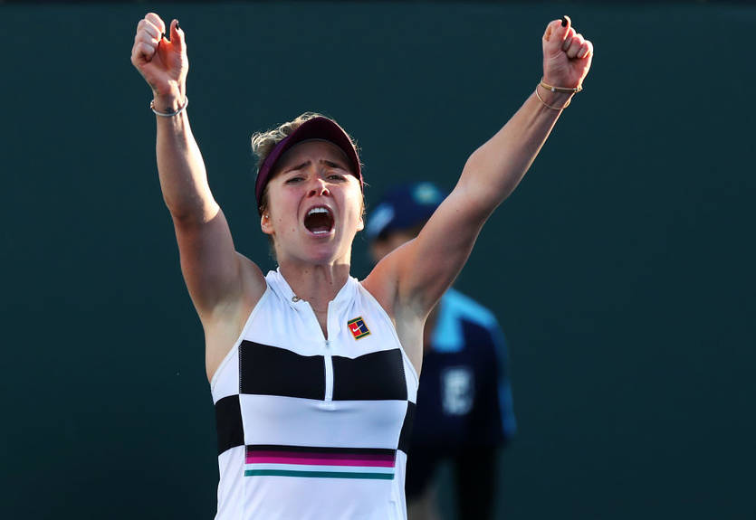 Свитолина в невероятном матче пробилась в четвертьфинал в Индиан-Уэллсе