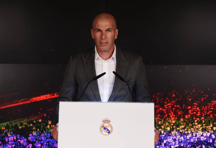 Зидан стал вторым в списке самых высокооплачиваемых тренеров в Европе