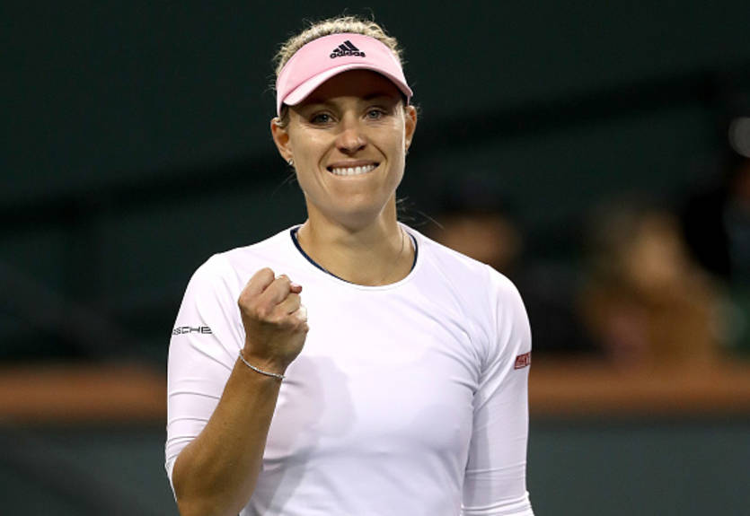 Индиан-Уэллс: Кербер переиграла Бенчич во втором полуфинале турнира