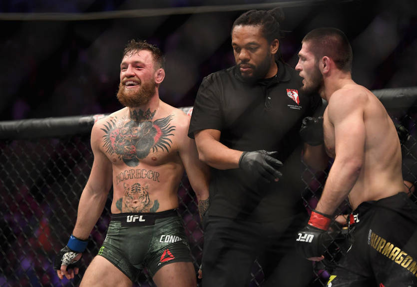 Рейтинг UFC: Хабиб - третий, Макгрегор опустился на девятое место
