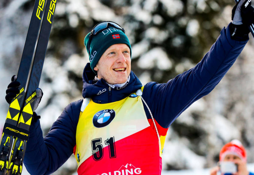 Биатлон: Бе выиграл пасьют в Холменколлене, Пидручный – в топ-30 Биатлон: Бе выиграл пасьют в Холменколлене, Пидручный – в топ-30