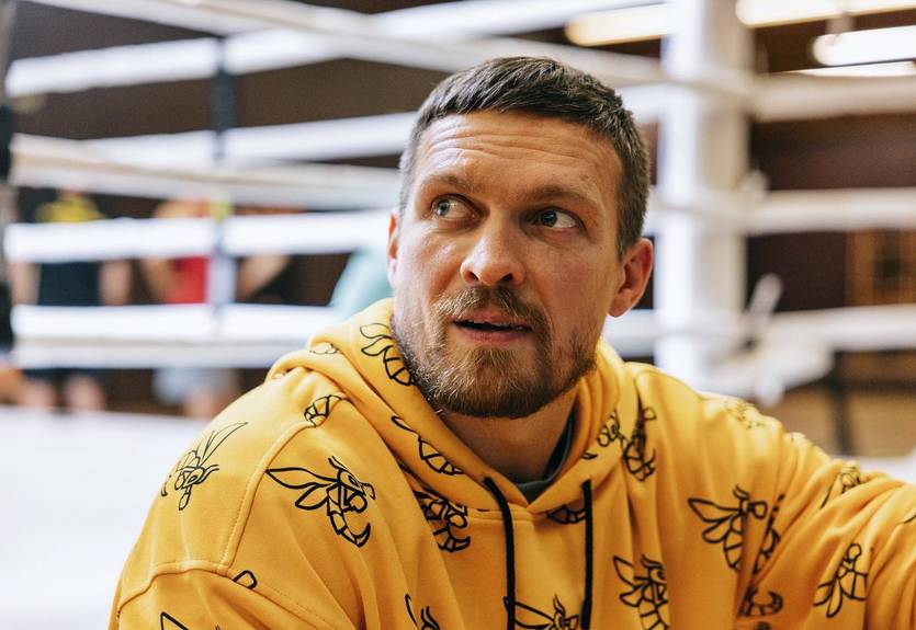 Усик розповів, як відреагував на розсічення Ф'юрі