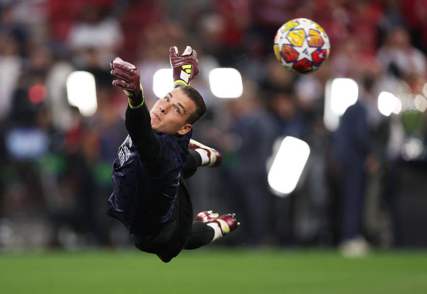 Лунін чи Куртуа? Анчелотті розповів, хто зіграє у матчі-відповіді з Баварією