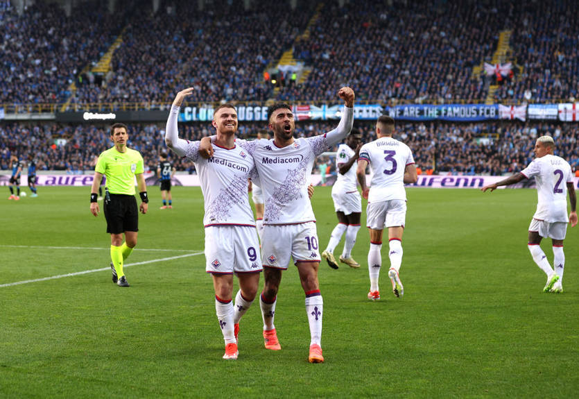 Фиорентина снова вышла в финал Лиги конференций, избежав поражения в Бельгии