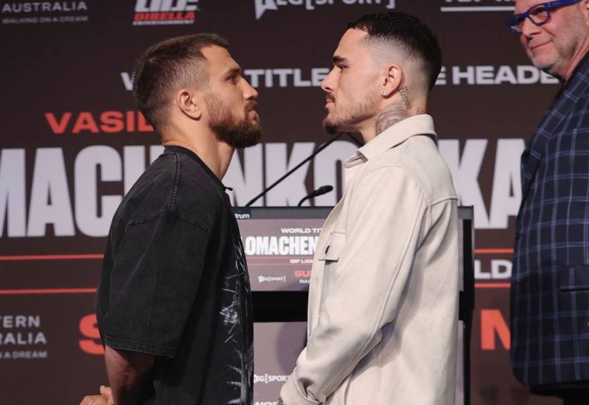 Ломаченко та Камбосос провели відкрите тренування