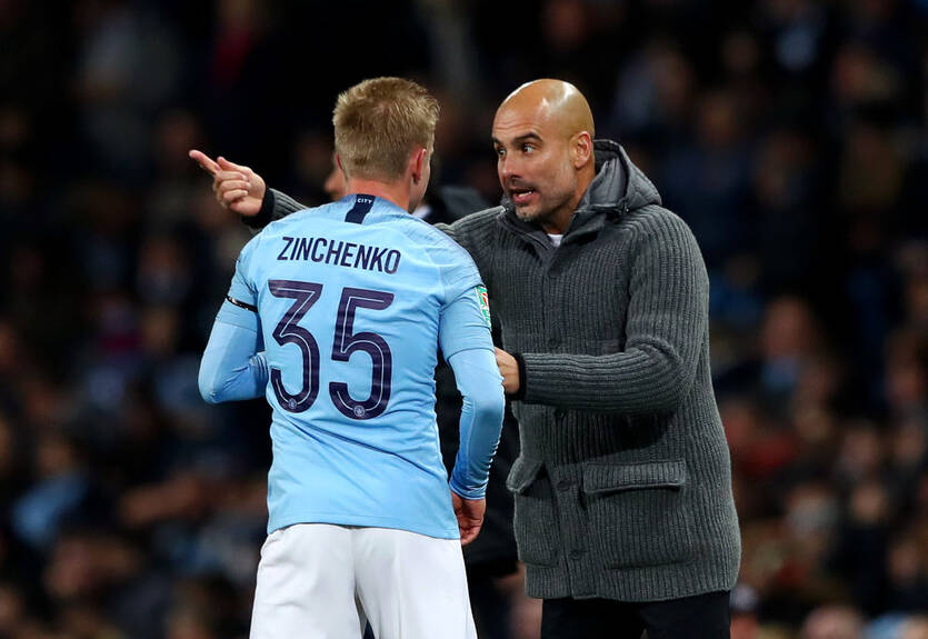 Гвардиола: Зинченко очень важен для нас