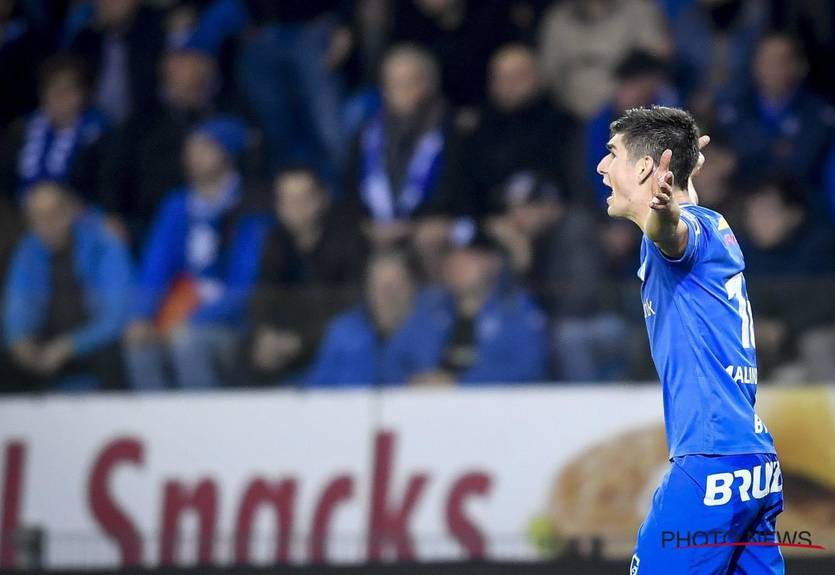 Малиновский - лучший игрок Генка в матче против Гента Малиновский - лучший игрок Генка в матче против Гента