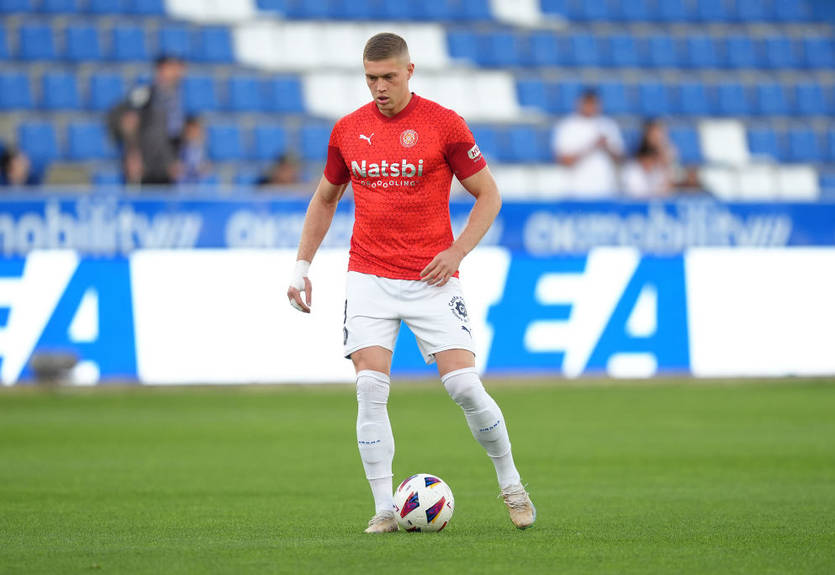 Довбик отдал шикарный ассист пяткой в матче с Алавесом