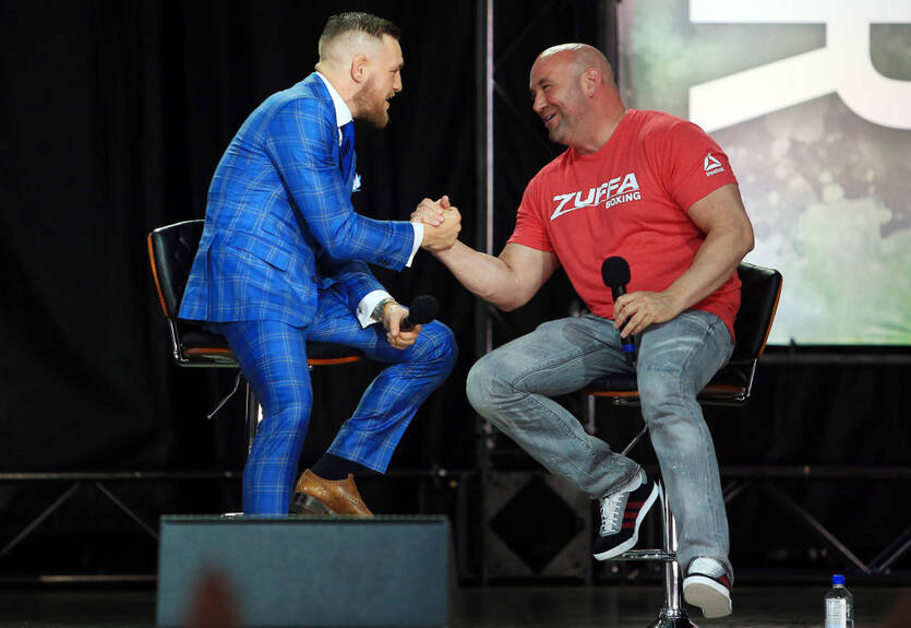 Уайт: Обсуждаем с Макгрегором, с кем он может встретиться в октагоне Уайт: Обсуждаем с Макгрегором, с кем он может встретиться в октагоне