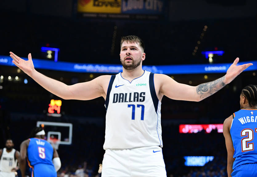 Дончич ризикує пропустити третій матч серії плей-оф із Оклахомою