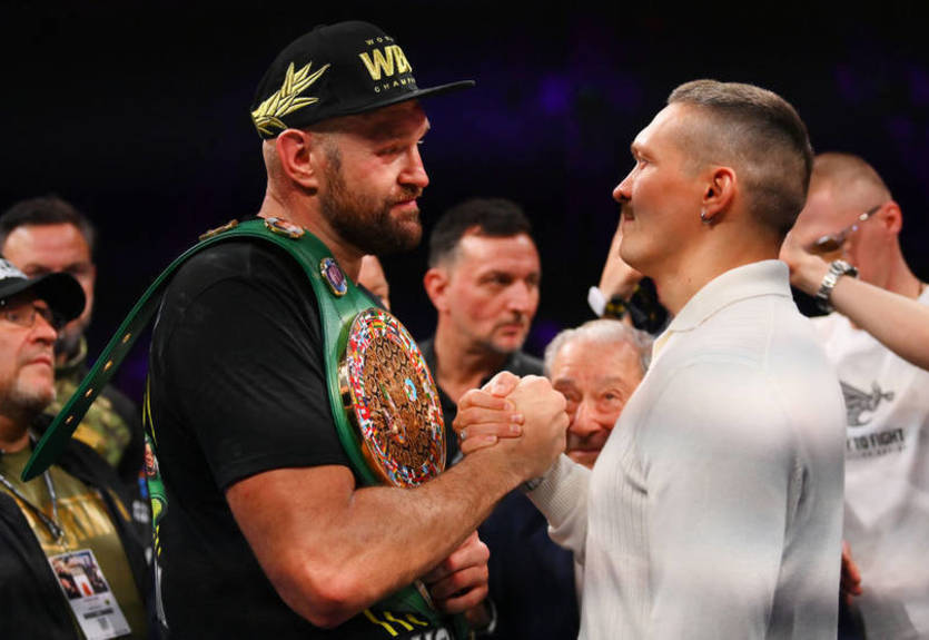 Розсекречені рекордні гонорари Усика та Ф'юрі за бій