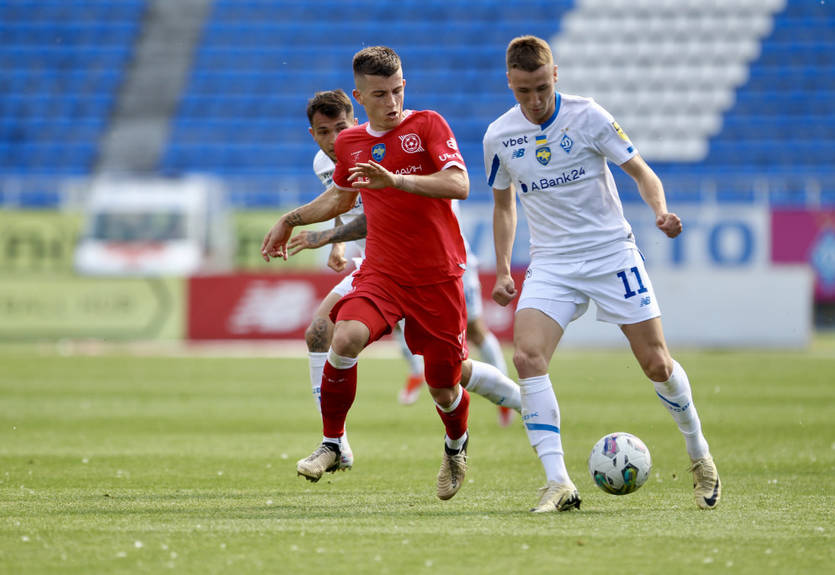 Динамо обыграло на своем поле Кривбасс