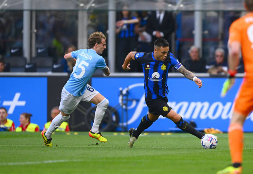 Інтер у самій кінцівці врятував матч проти Лаціо