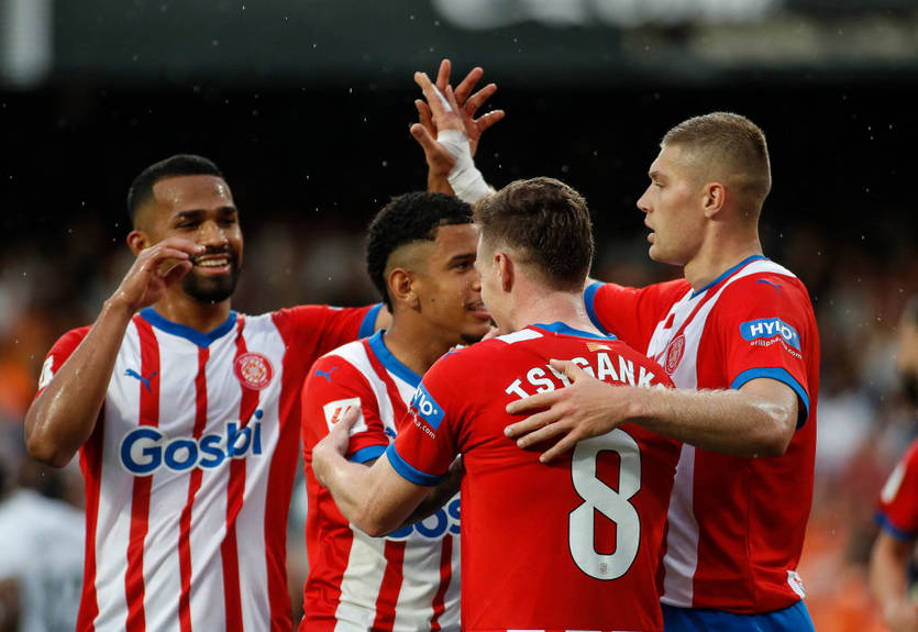 Результативные действия Цыганкова и Довбика принесли Жироне бронзовые медали Ла Лиги