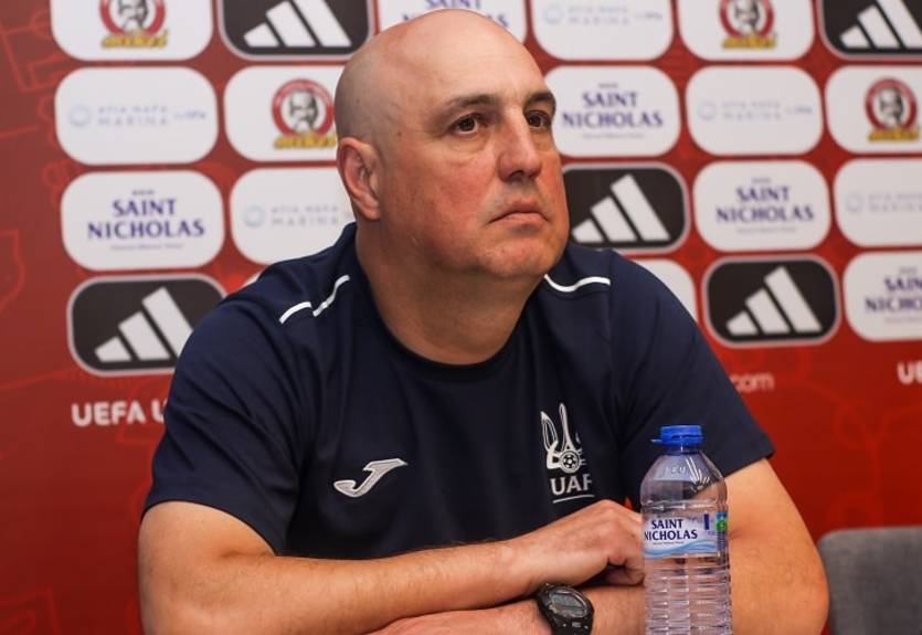 Тренер Украины U-17: Сам не понимаю, что произошло – думал, что будет лучше