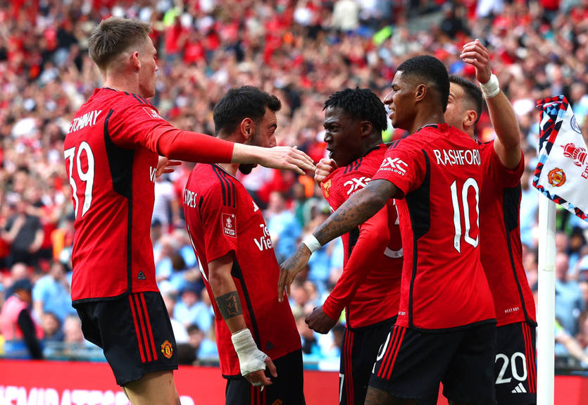 Манчестер Юнайтед благодаря отличному плану на игру победил Ман Сити в финале Кубка Англии