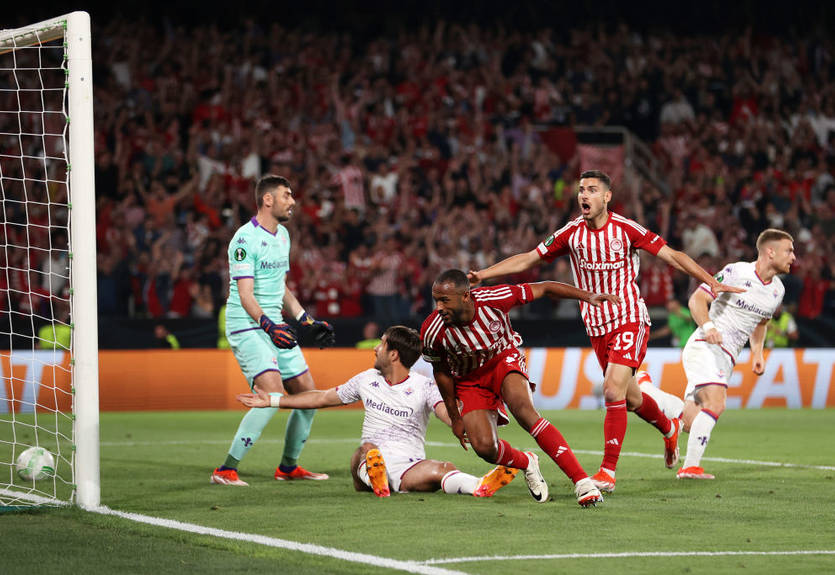 Провал второй попытки и исторический трофей: обзор победы Олимпиакоса над Фиорентиной в финале Лиги конференций