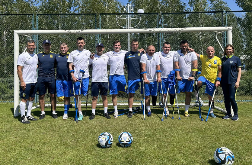 Збірна України людей з ампутаціями / УАФ