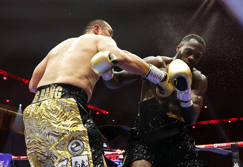Чжилей жорстко нокаутував Вайлдера