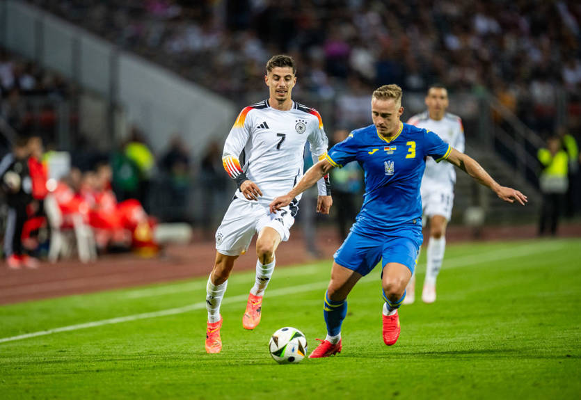 Германия - Украина 0:0 обзор товарищеского матча
