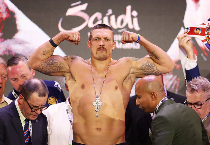 Усик комично сравнил Фьюри и Джошуа