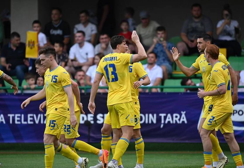 Украина разгромила Молдову в последнем спарринге перед чемпионатом Европы-2024 Украина разгромила Молдову в последнем спарринге перед чемпионатом Европы-2024