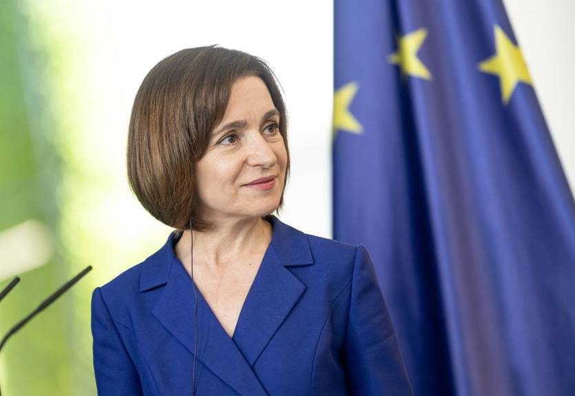 Президент Молдовы пожелала удачи Украине на чемпионате Европы-2024