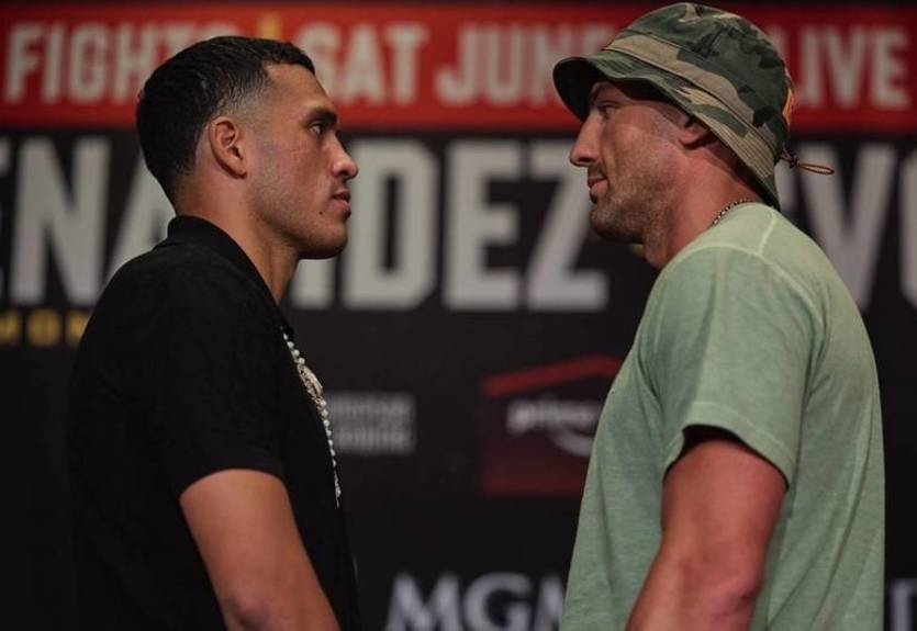 Гвоздик і Бенавідес показали однакову вагу перед боєм