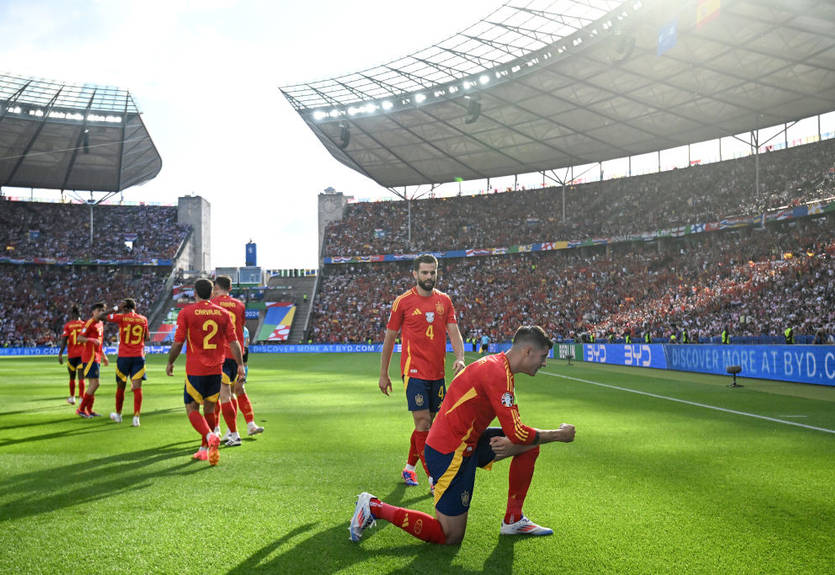 Іспанія розгромила Хорватію у стартовому матчі Євро-2024 Іспанія розгромила Хорватію у стартовому матчі Євро-2024