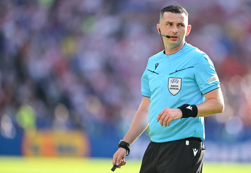 Матч Словакия - Украина рассудит британский рефери