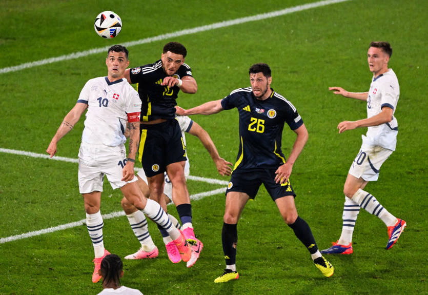 Шотландія та Швейцарія зіграли внічию в другому турі Євро-2024