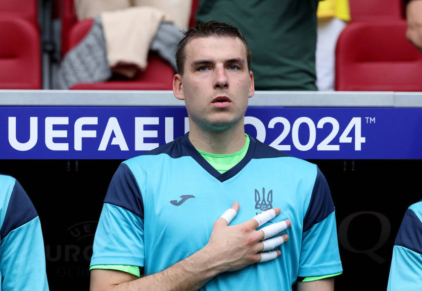 Лунин впервые прокомментировел решение Реброва заменить его на Трубина