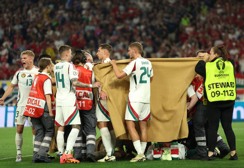 Игрок сборной Венгрии получил жуткую травму в матче с Шотландией