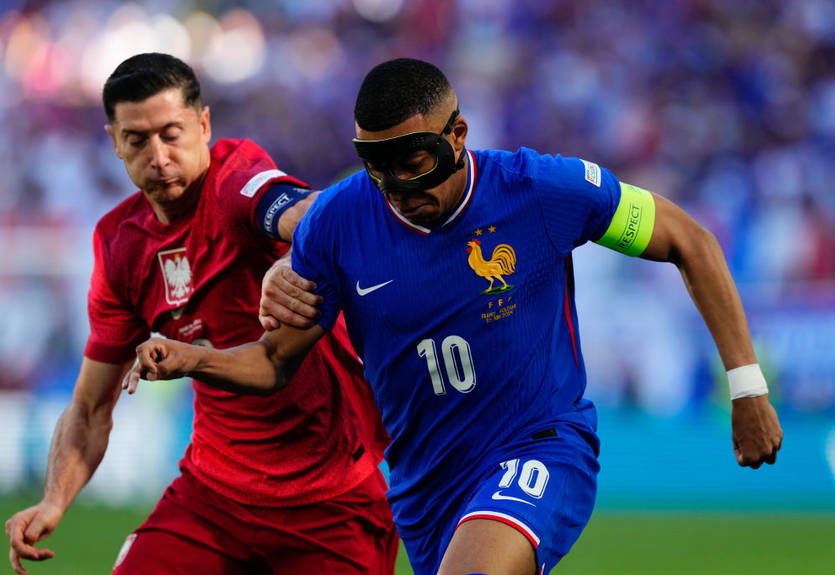 Пенальті від Мбаппе і Левандовскі та нічия Франції й Польщі в огляді матчу Євро-2024