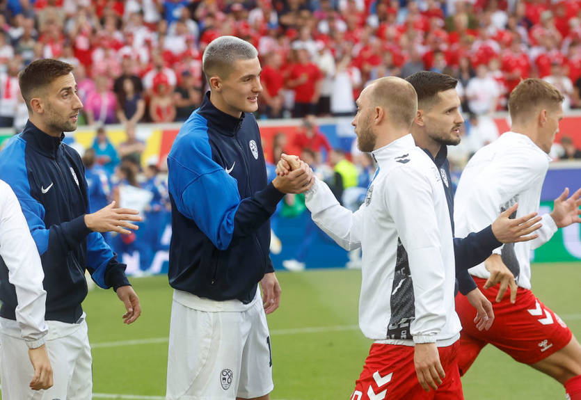 Данія зайняла друге місце в групі завдяки дев'ятому пункту тай-брейка в регламенті