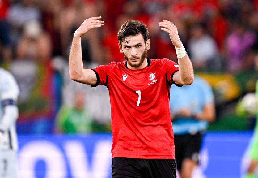 Кварацхелія: Ми з повагою ставимося до Іспанії, але битимось за перемогу