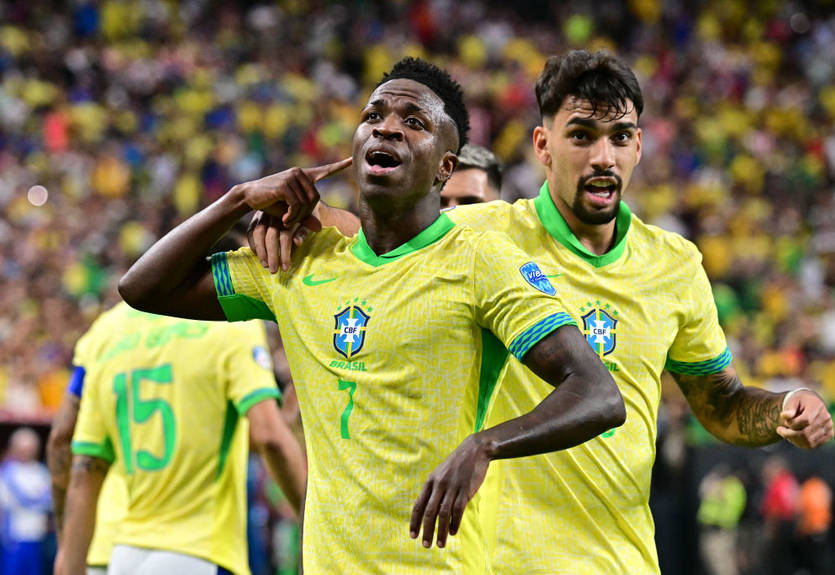 Дубль Винисиуса помог Бразилии разгромить Парагвай на Копа Америка-2024