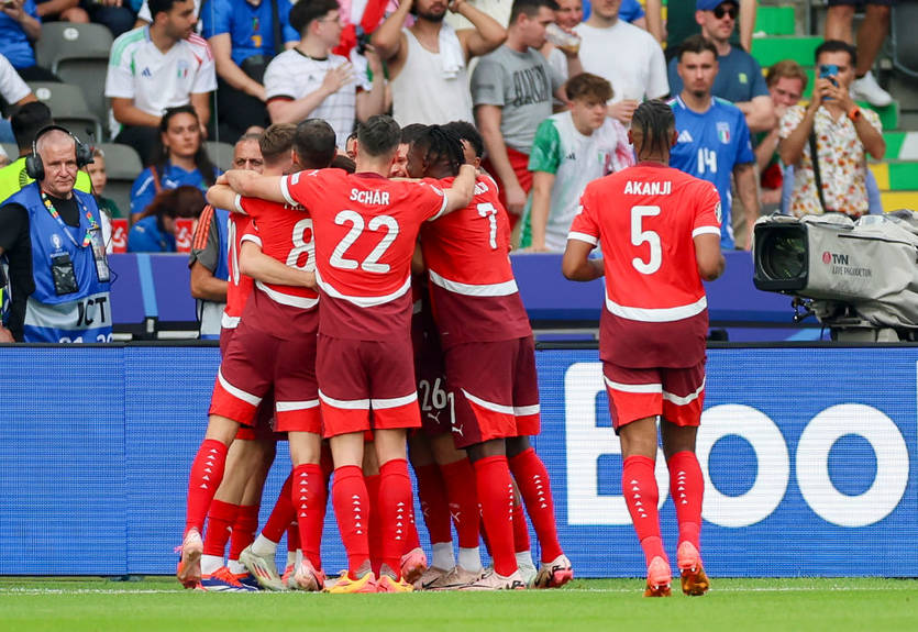 Швейцария вышла в четвертьфинал Евро-2024, унизив Италию Швейцария вышла в четвертьфинал Евро-2024, унизив Италию